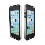 Wholesale iPhone 5C Bumper Case (Black - Clear)